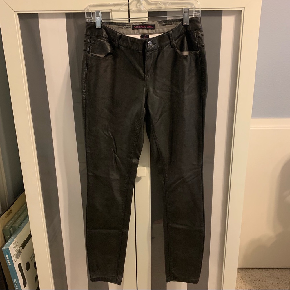 Faux Leather Pants